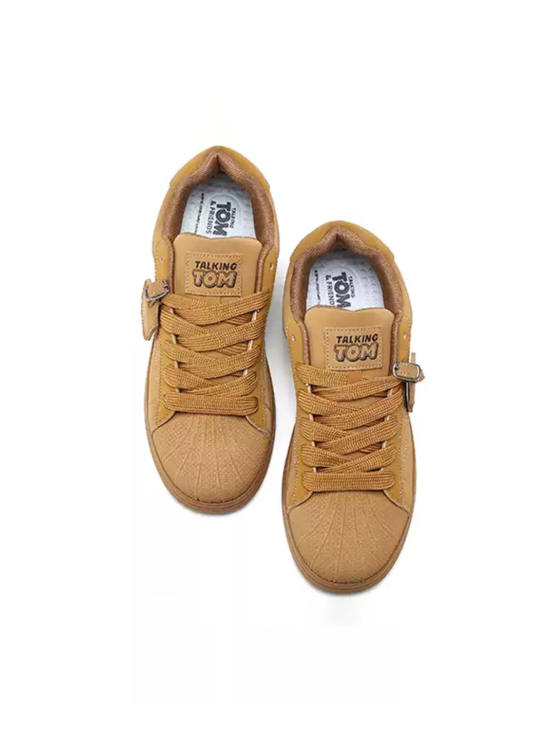 HSHDTMMXLQYD | Wheat Shell Toe Casual Sneakers