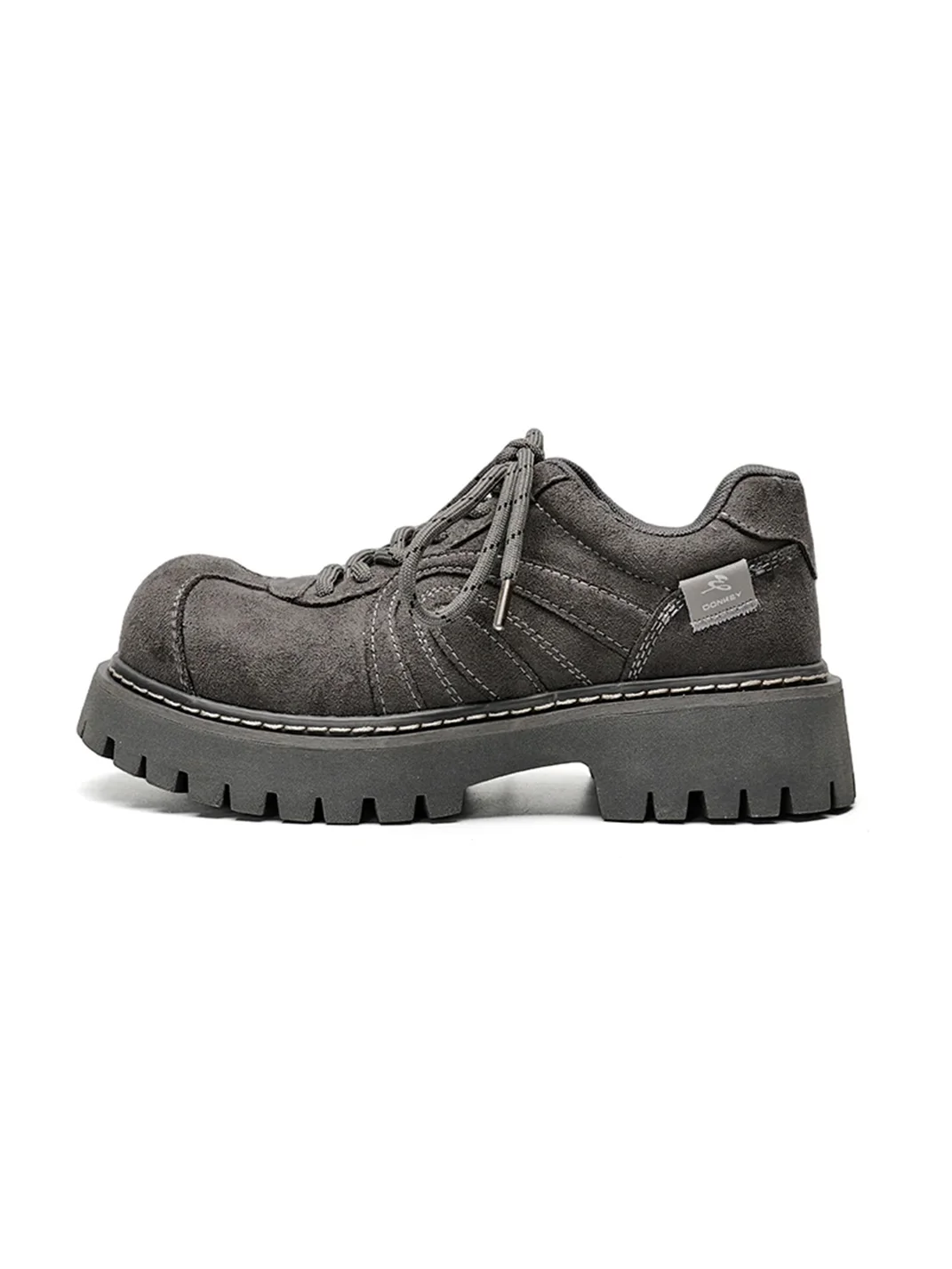 Mule Donkey | Retro Chunky Derby Shoes