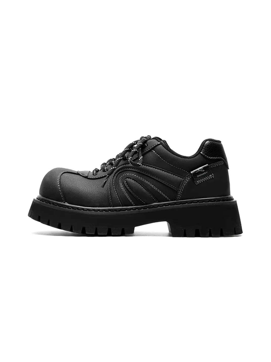 Mule Donkey | Retro Chunky Derby Shoes