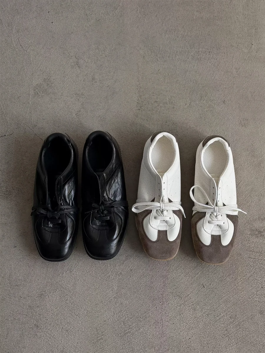 FGMM | Retro Colorblock Height-Increasing Sneakers - 4