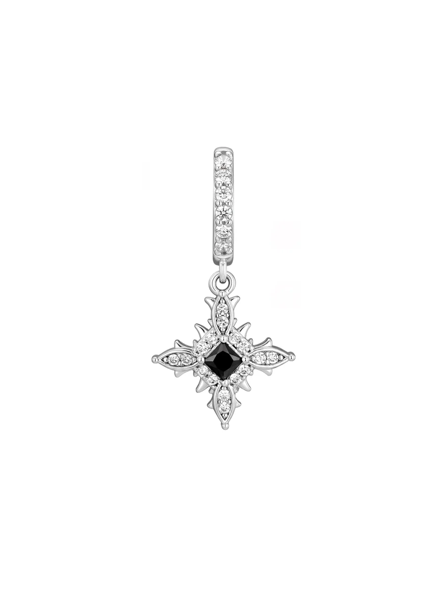 ICEGANG | Baroque Cross Star Drop Earrings - 2