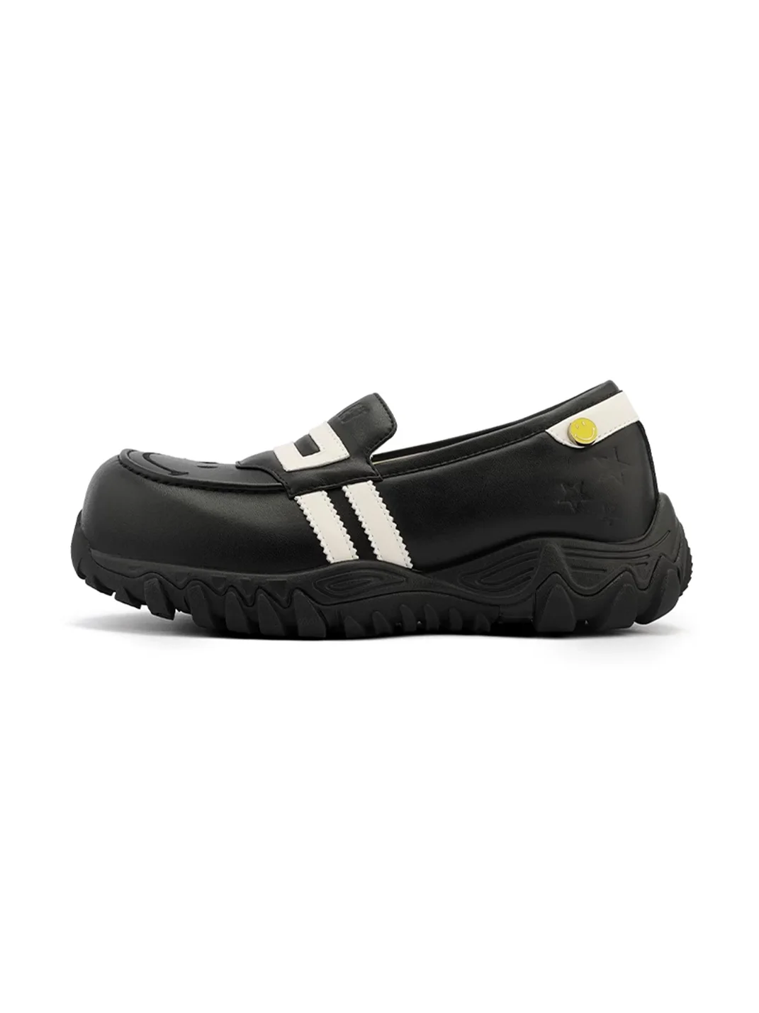 SMILEY | Retro Platform Slip-On Loafers