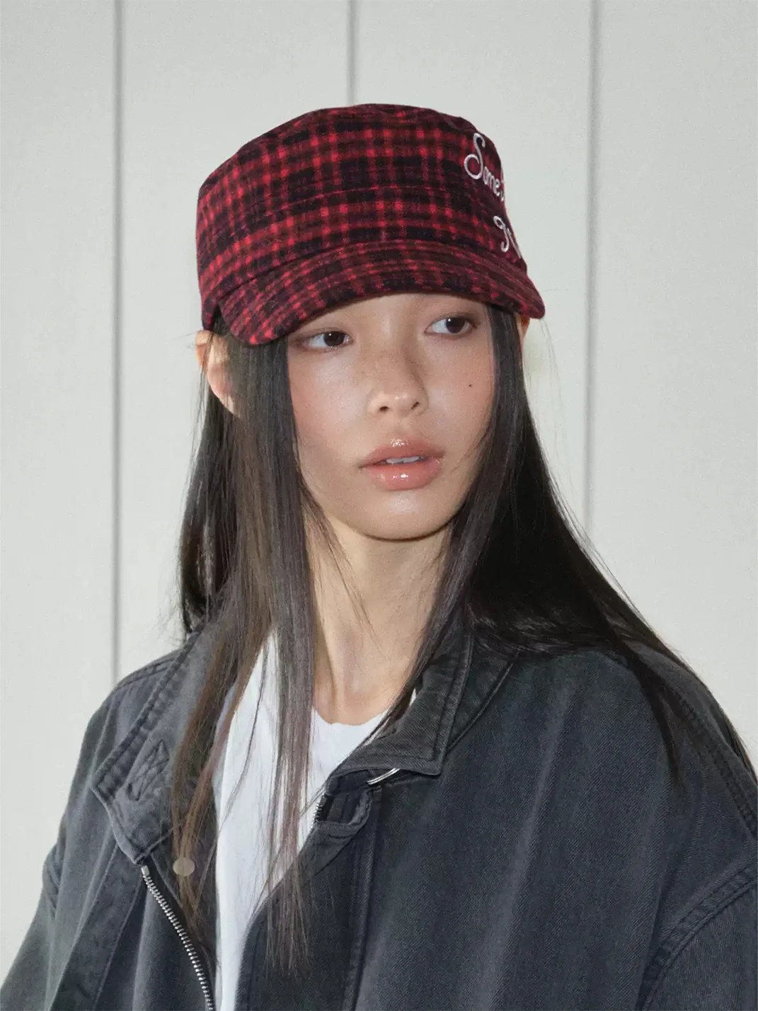 Something needs | Retro Plaid Cap