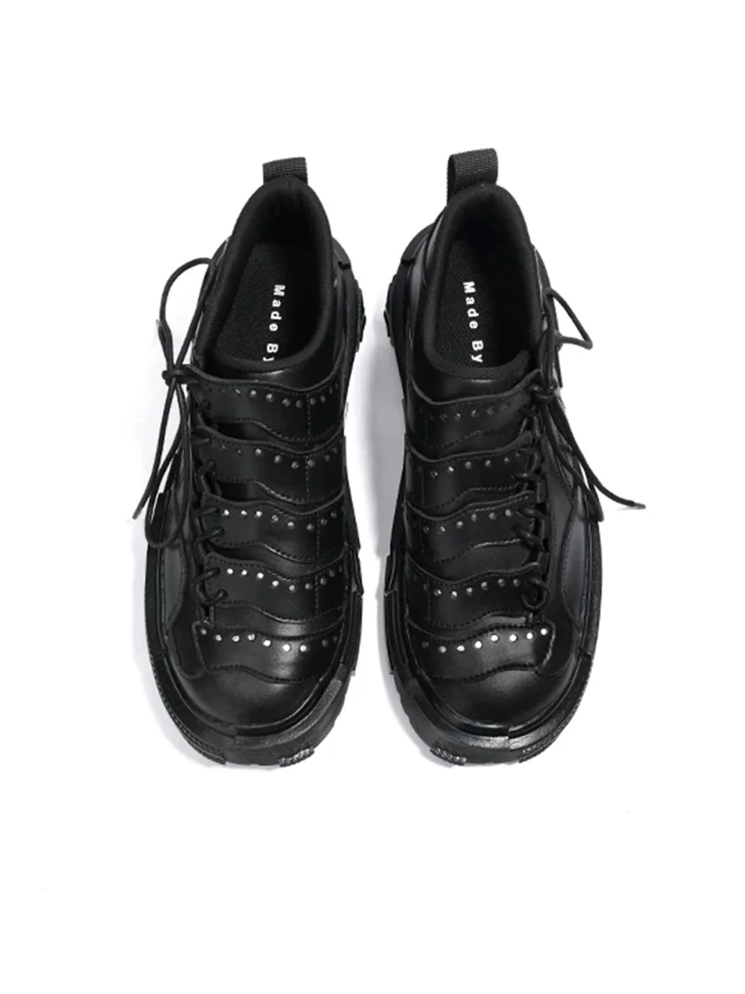 EMYLD | Black Chunky Derby Shoes
