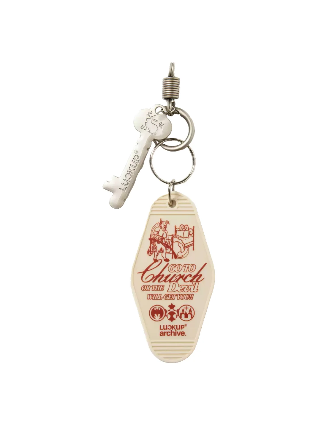 LUCKUP Archive | Retro Motel Key Tag Keychain