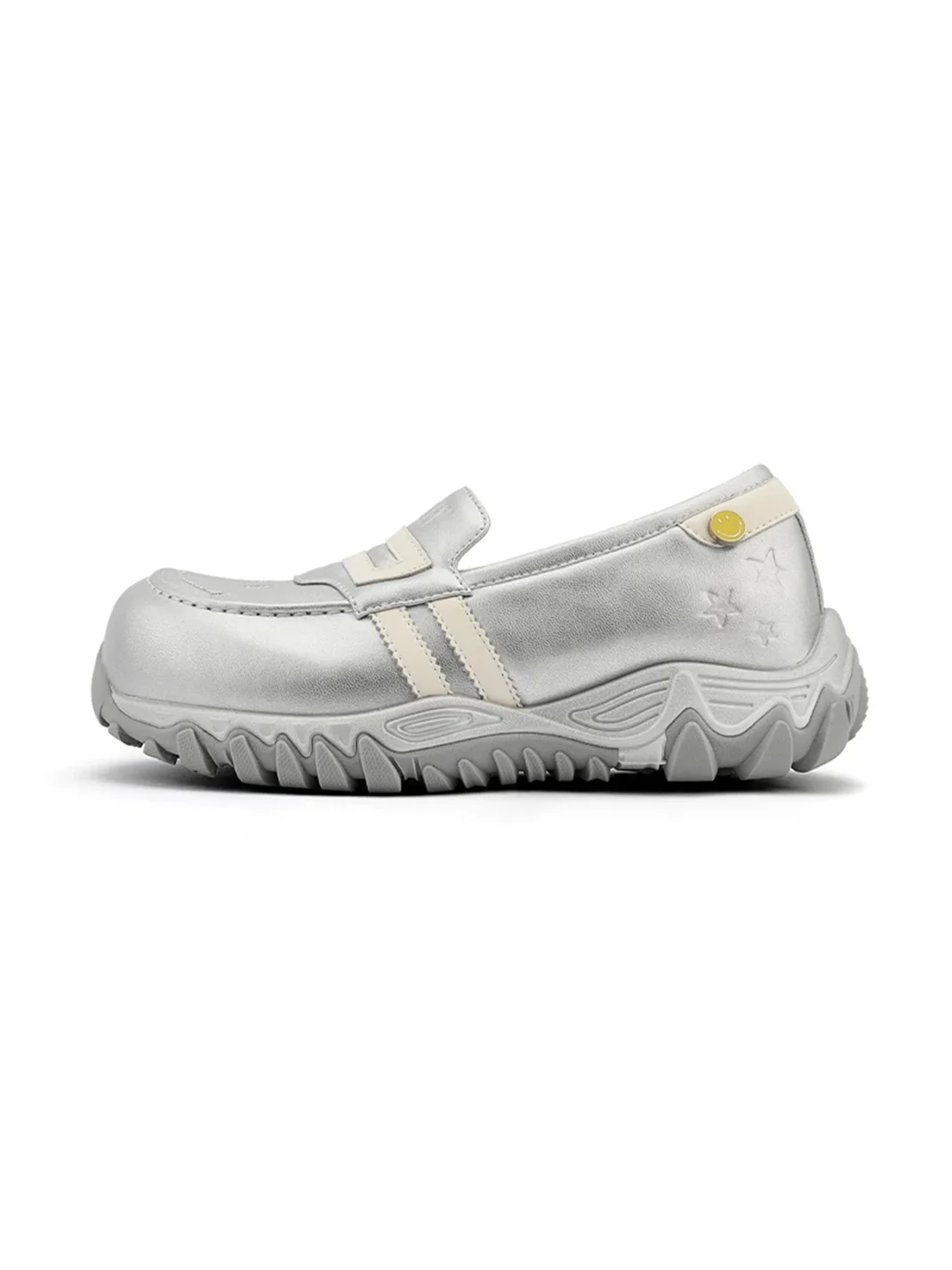 SMILEY | Retro Platform Slip-On Loafers