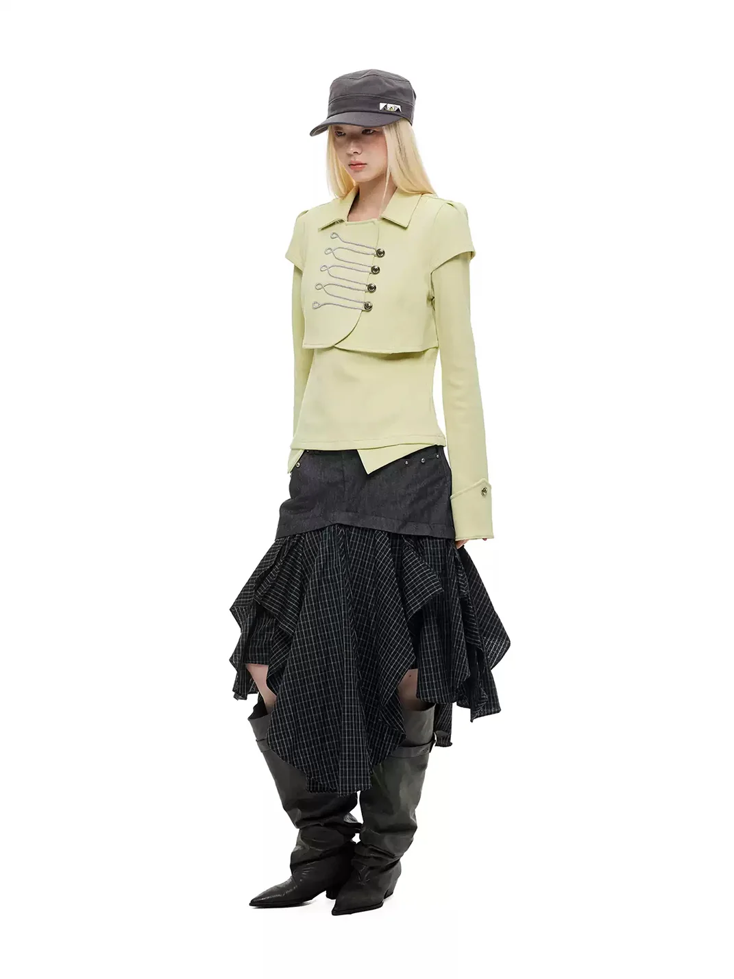 JIKOO | Napoleonic And Long Sleeve Top
