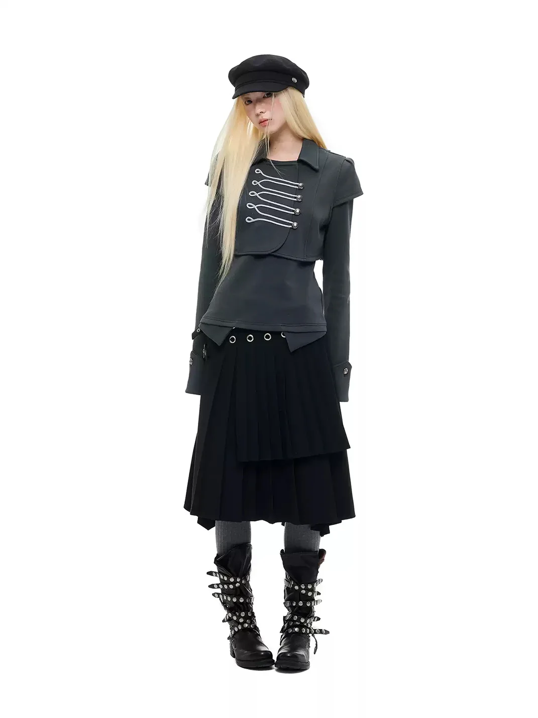 JIKOO | Napoleonic And Long Sleeve Top