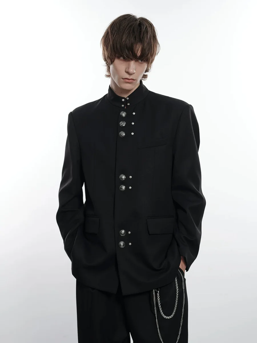 FACEONLAB | Longline Zhongshan Uniform Jacket - 2