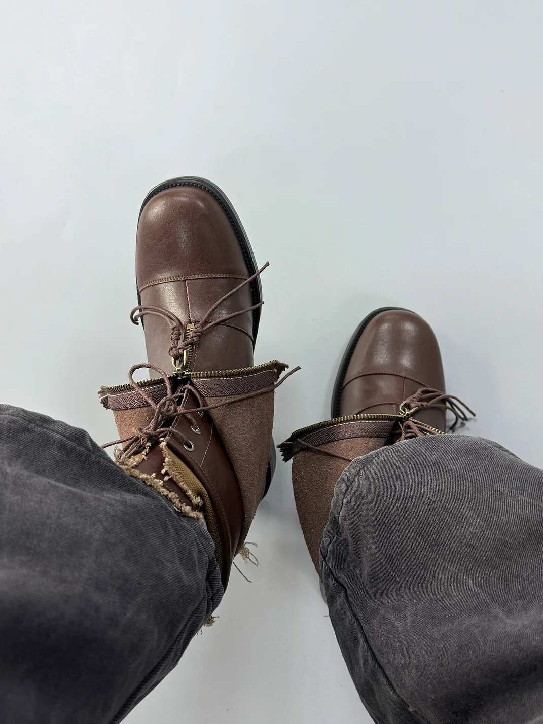 RCAD | High-Top Thick-Sole Motorcycle Boots