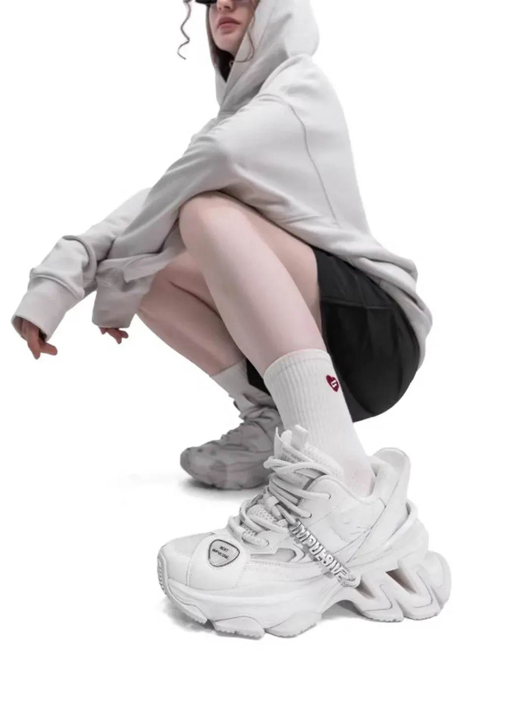 NEXT IMPULSIVE | Futuristic Chunky Sneakers with Sculpted Platform Sole