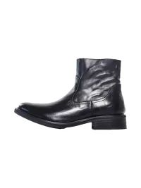 SELVMAKE | Pointed-Toe Side-Zip Leather Ankle Boots