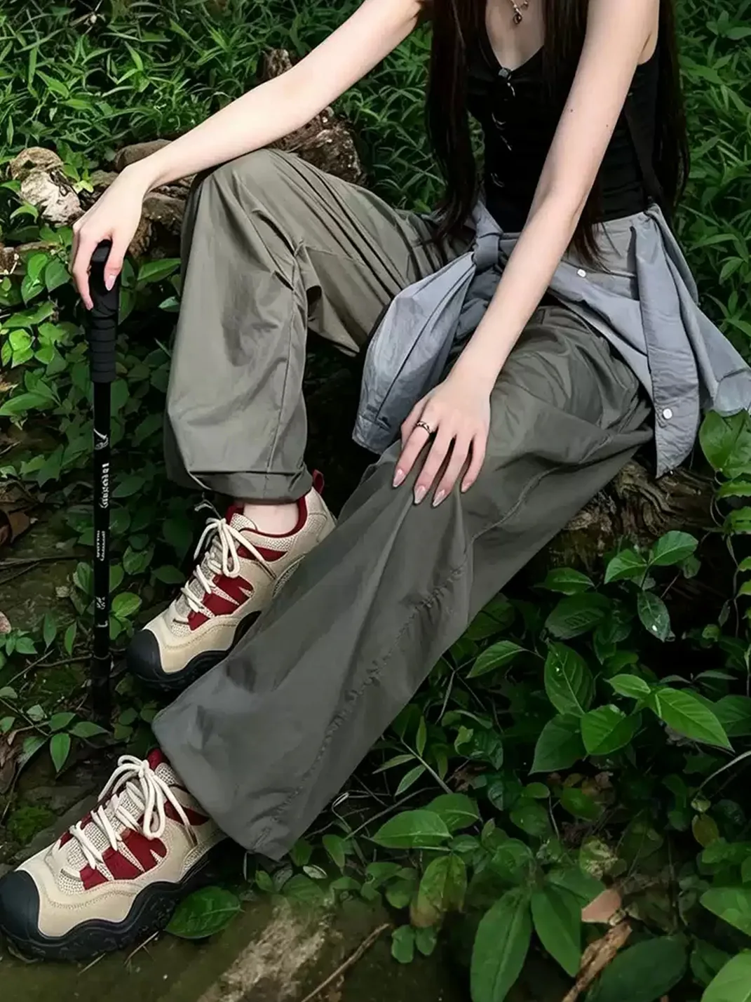 BLUEROSE | Mesh Thick Sole Hiking Shoes