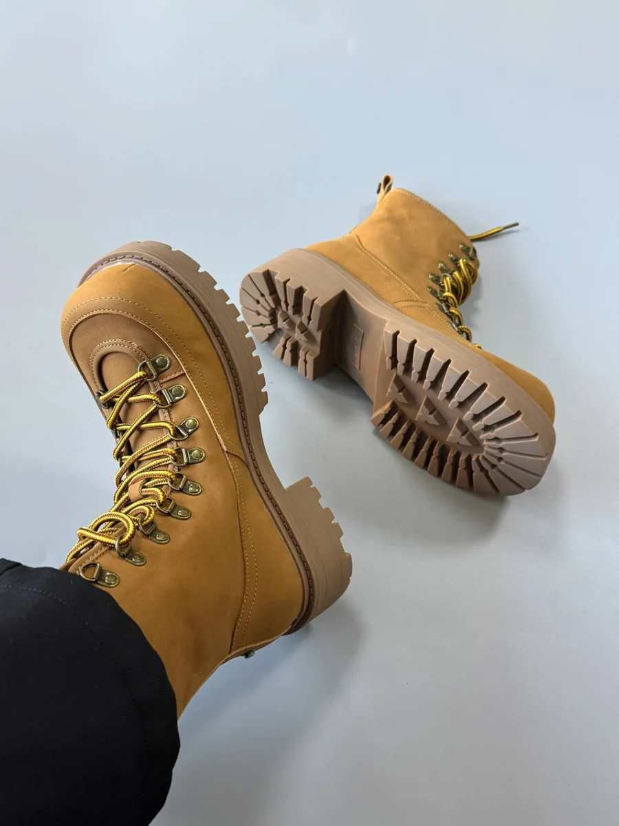 RCAD | Lace-Up Thick-Sole Motorcycle Boots - 3