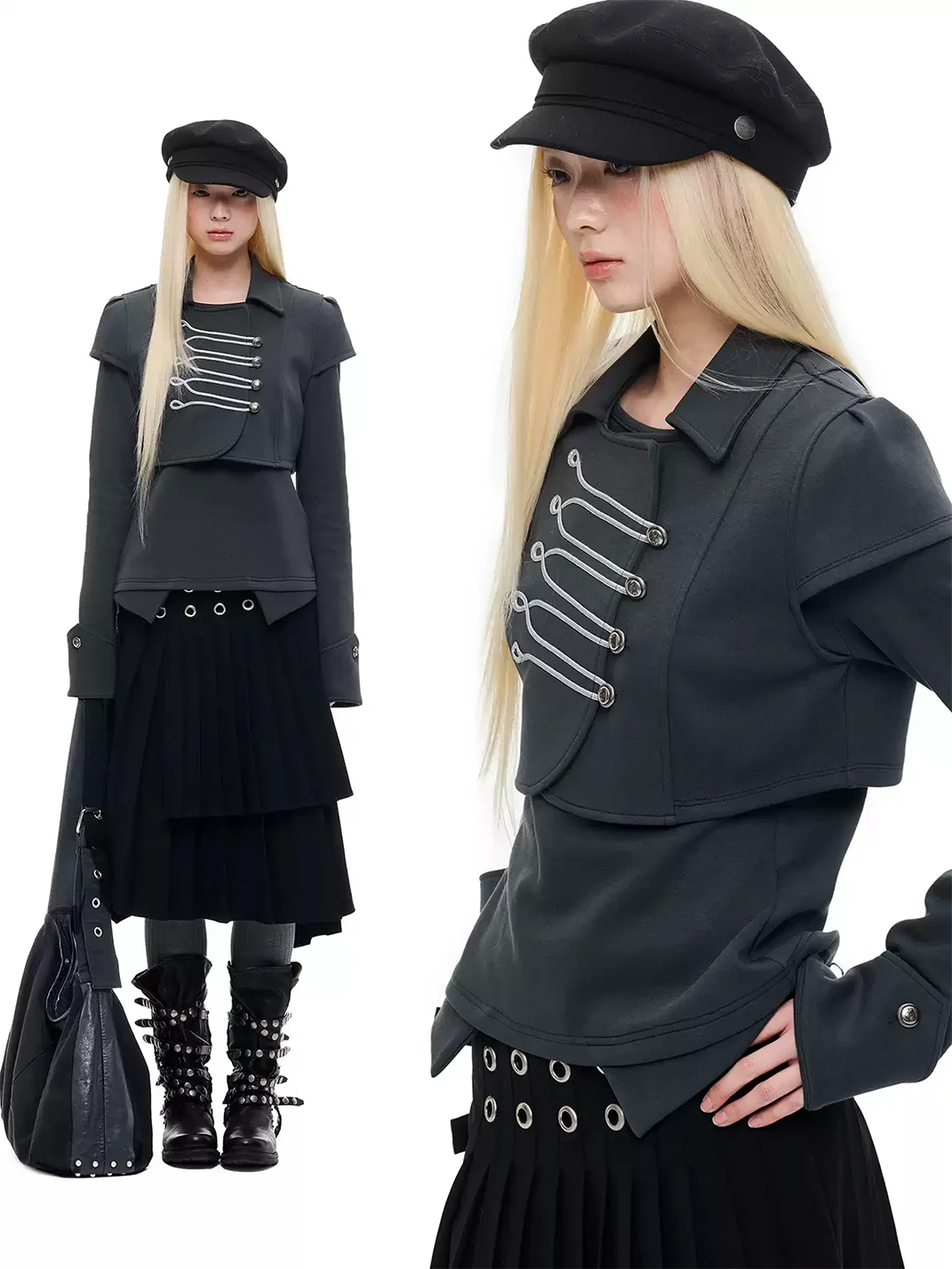 JIKOO | Napoleonic And Long Sleeve Top