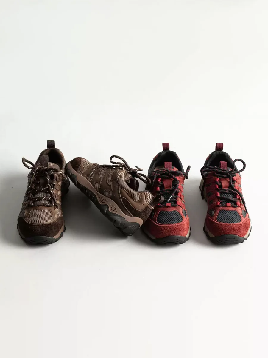 KAIMANLI | Retro Colorblock Chunky Lace-Up Sneakers - 4