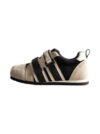 KAIMANLI | Retro Colorblock Hook-and-Loop Platform Sneakers