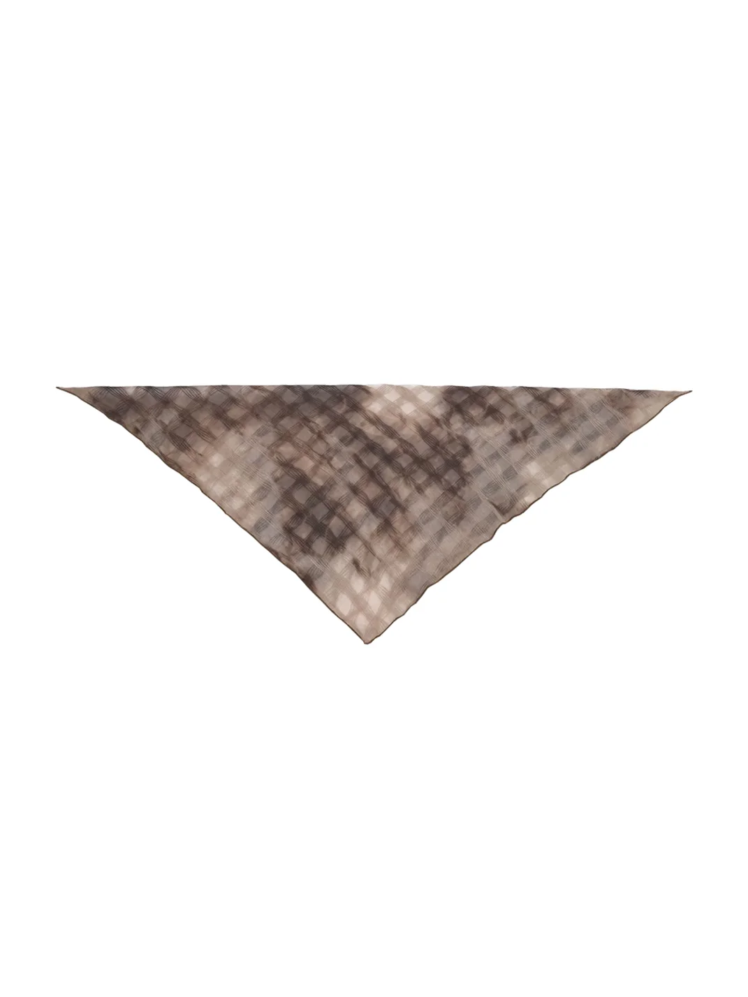 Broken bone | Retro Tie-Dye Triangular Headscarf