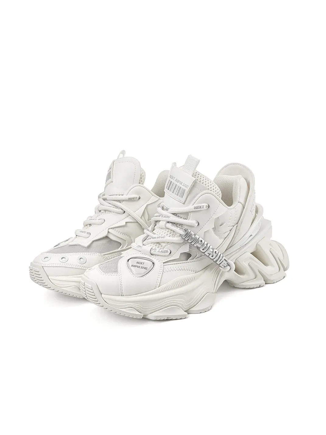 NEXT IMPULSIVE | Futuristic Chunky Sneakers with Sculpted Platform Sole