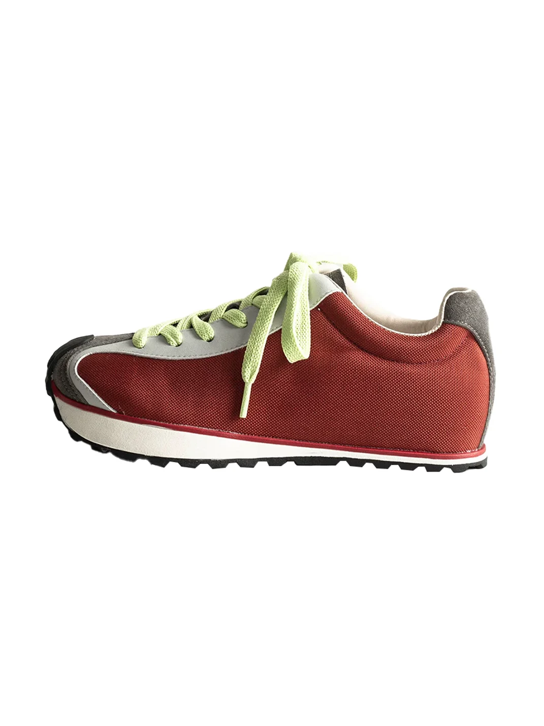 KAIMANLI | Leather Retro Colorblock Height-Increasing Sneakers