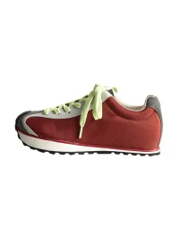 KAIMANLI | Leather Retro Colorblock Height-Increasing Sneakers
