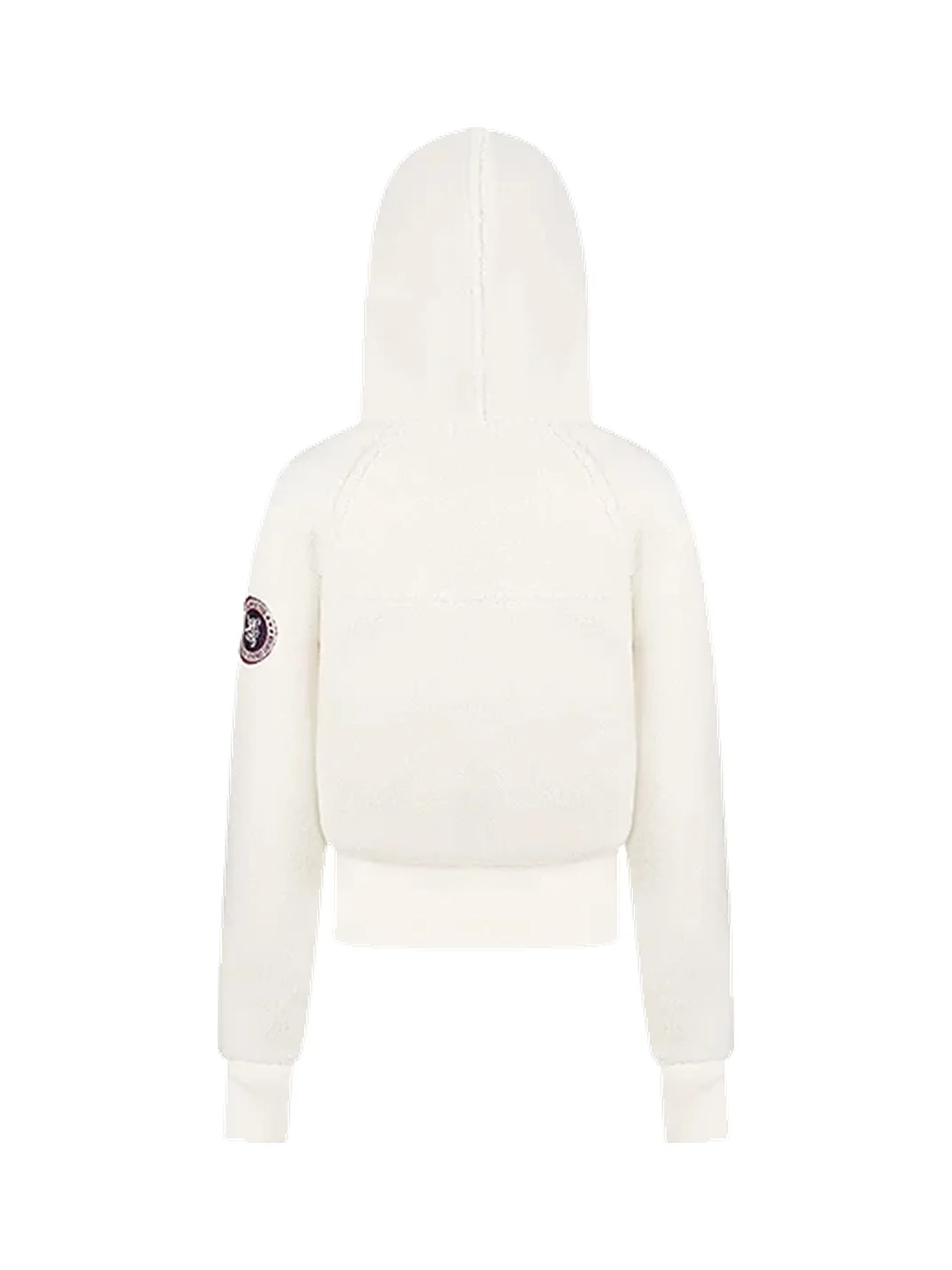 0123 Start | Relaxed Cropped Hooded Fleece Jacket