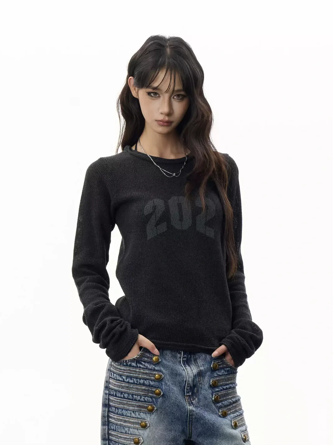 ONLPP | Number Print Slim Fit Long-Sleeve T-Shirt