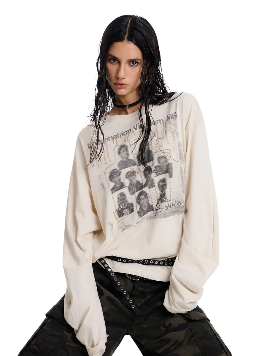 0123 Start | Oversized Long Sleeve T-Shirt - 4