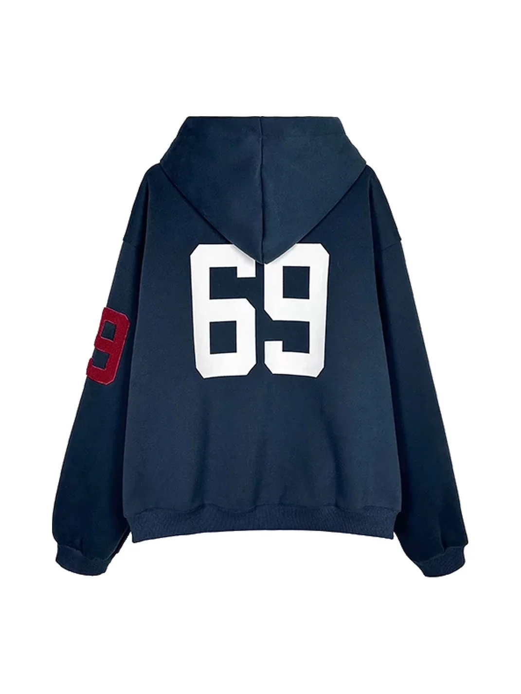 0123 Start | Loose Fit Fleece-Lined Camouflage Zip-Up Hoodie