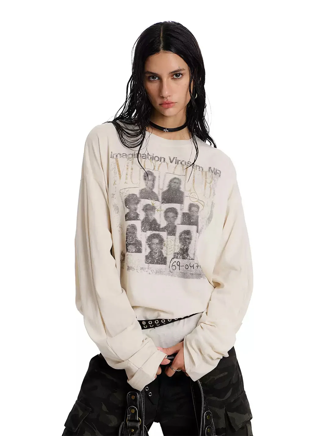 0123 Start | Oversized Long Sleeve T-Shirt