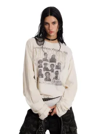 0123 Start | Oversized Long Sleeve T-Shirt