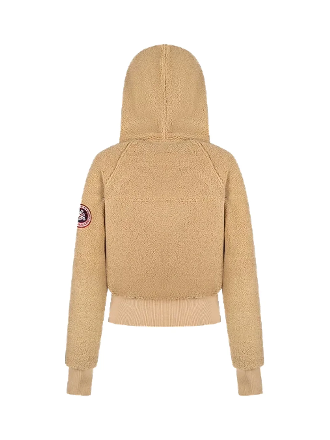 0123 Start | Relaxed Cropped Hooded Fleece Jacket