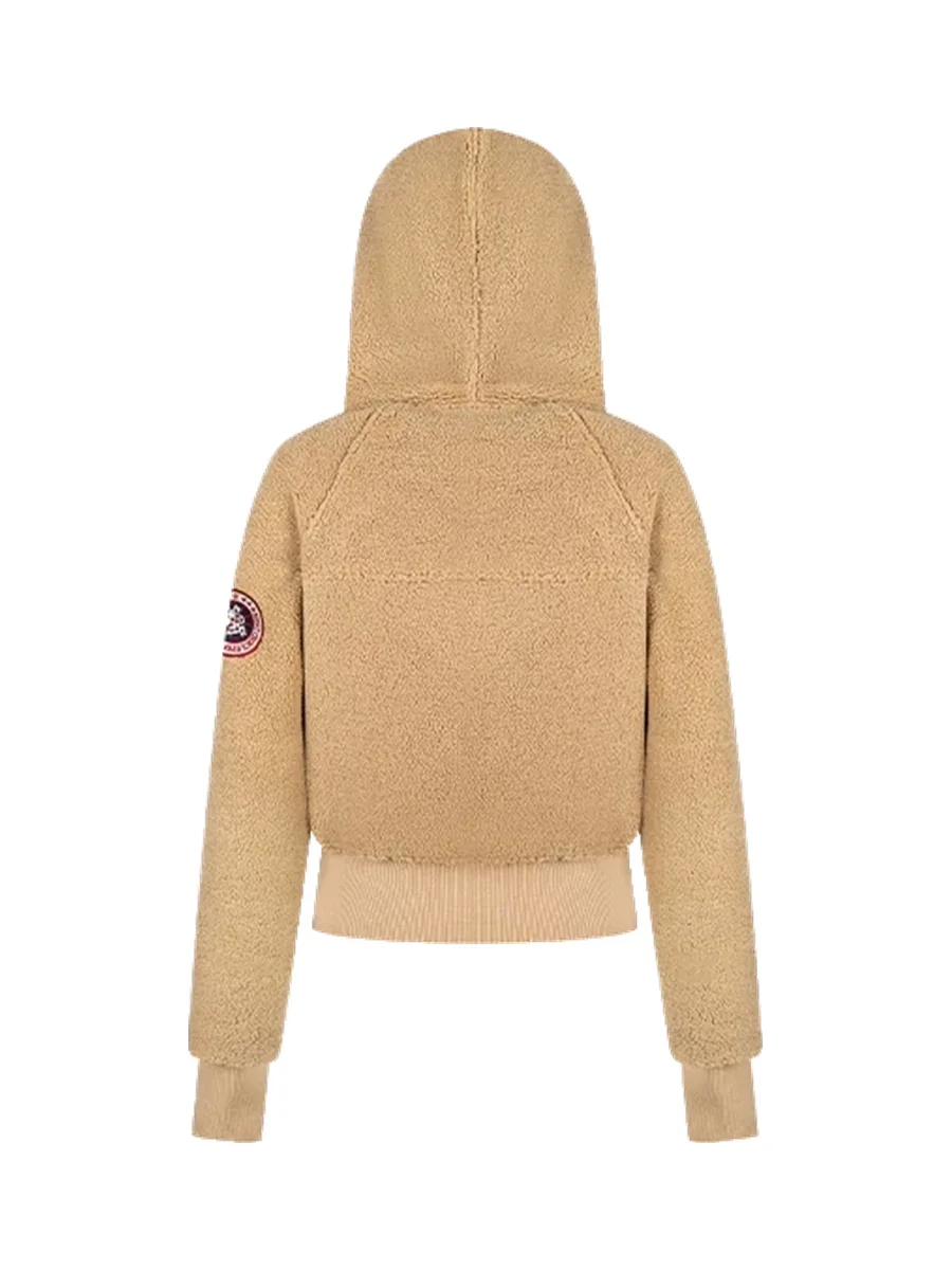 0123 Start | Relaxed Cropped Hooded Fleece Jacket - 4