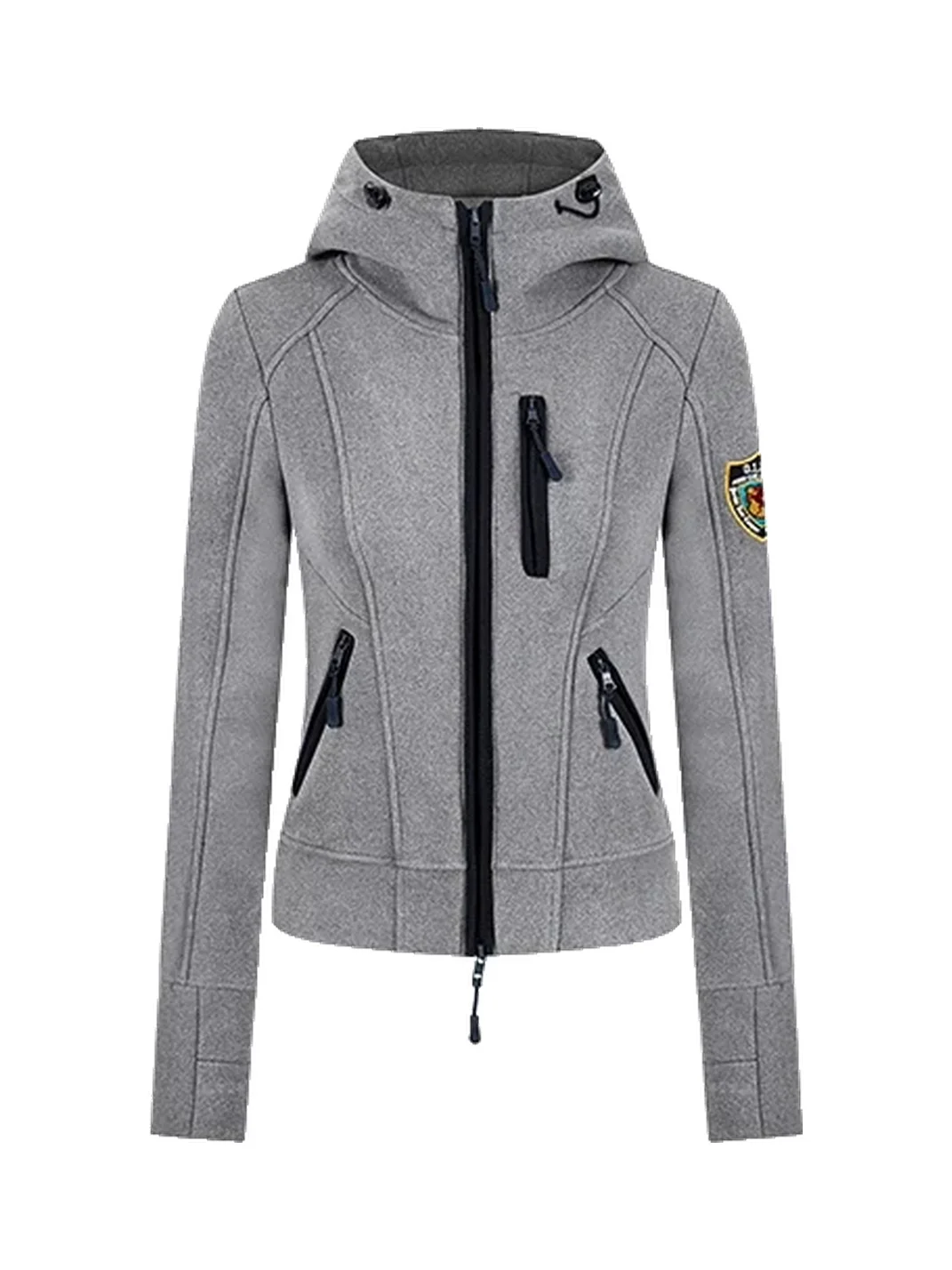 0123 Start | Slim Fit Hooded Jacket