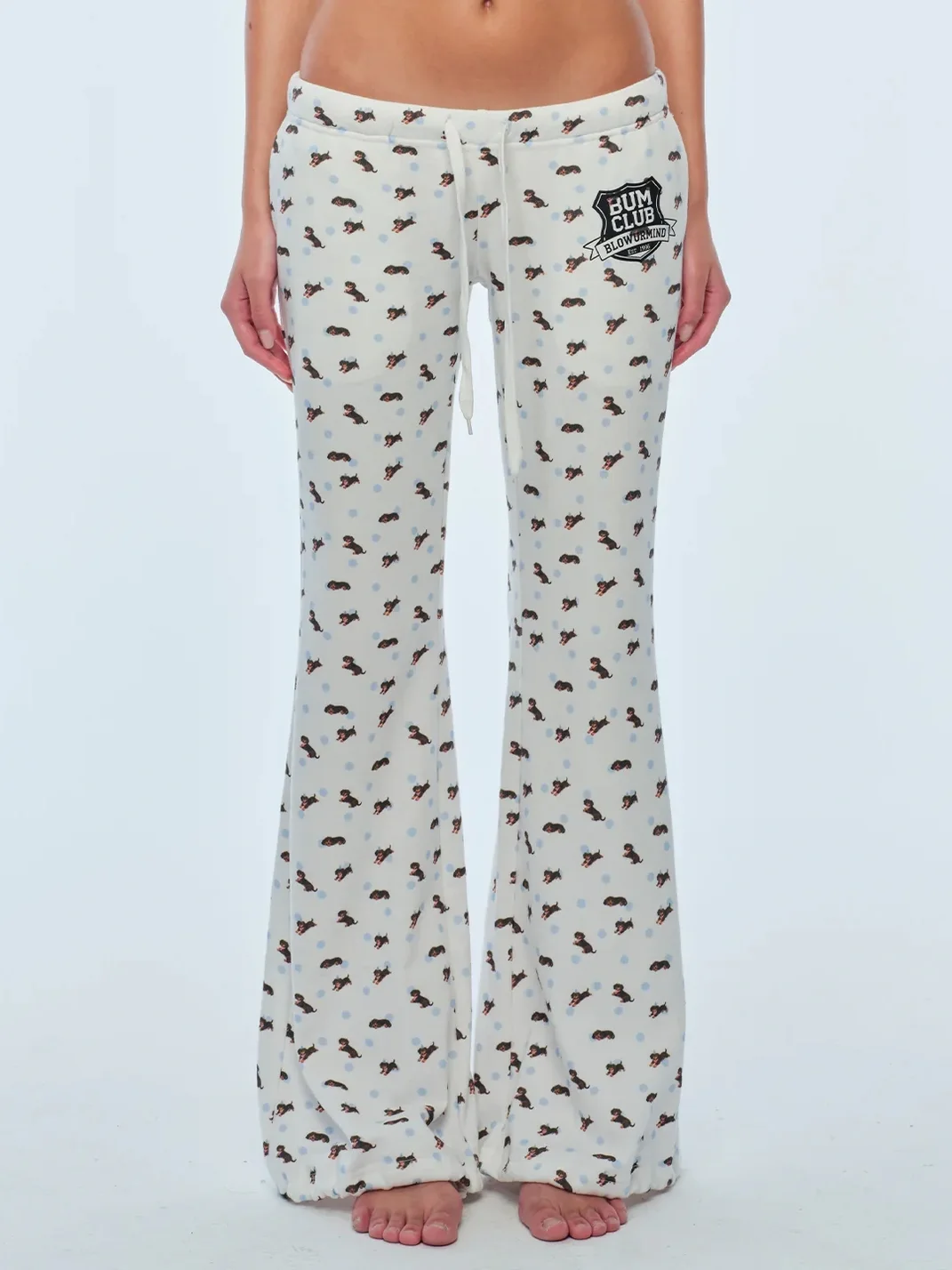 BUM STUDIO | Dachshund Print Pants And Bikini