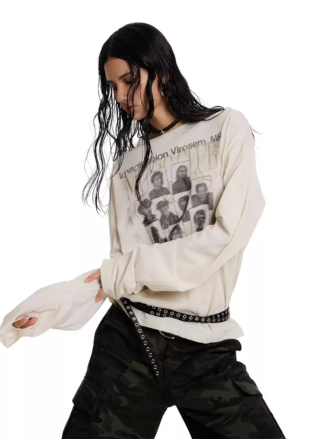 0123 Start | Oversized Long Sleeve T-Shirt