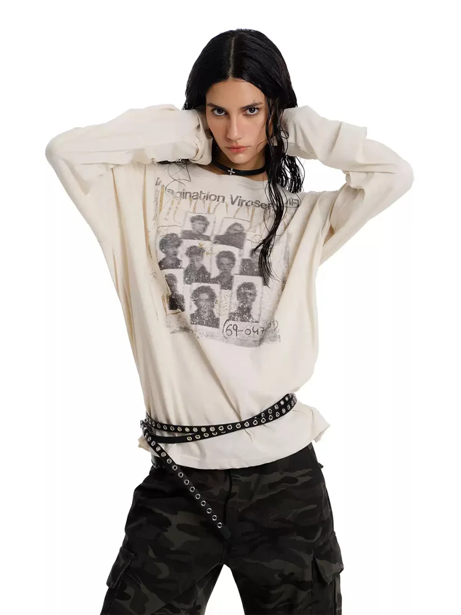 0123 Start | Oversized Long Sleeve T-Shirt - 3