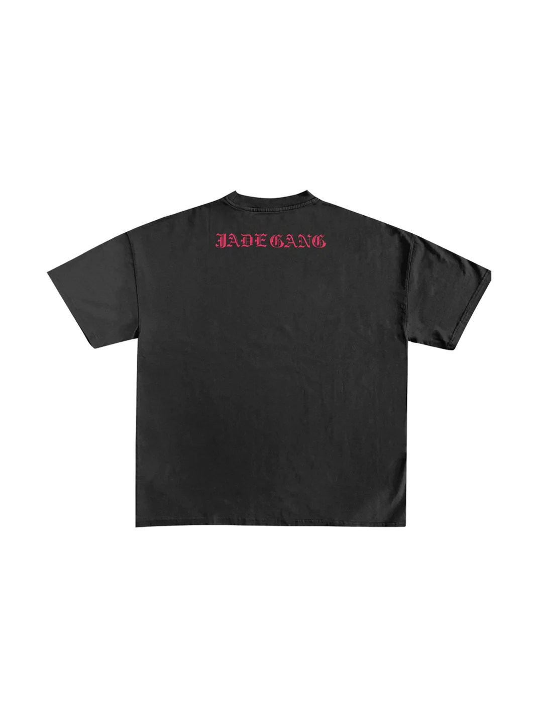 JADEGANG | Metallic Teeth Graphic Crewneck Short Sleeve T-Shirt