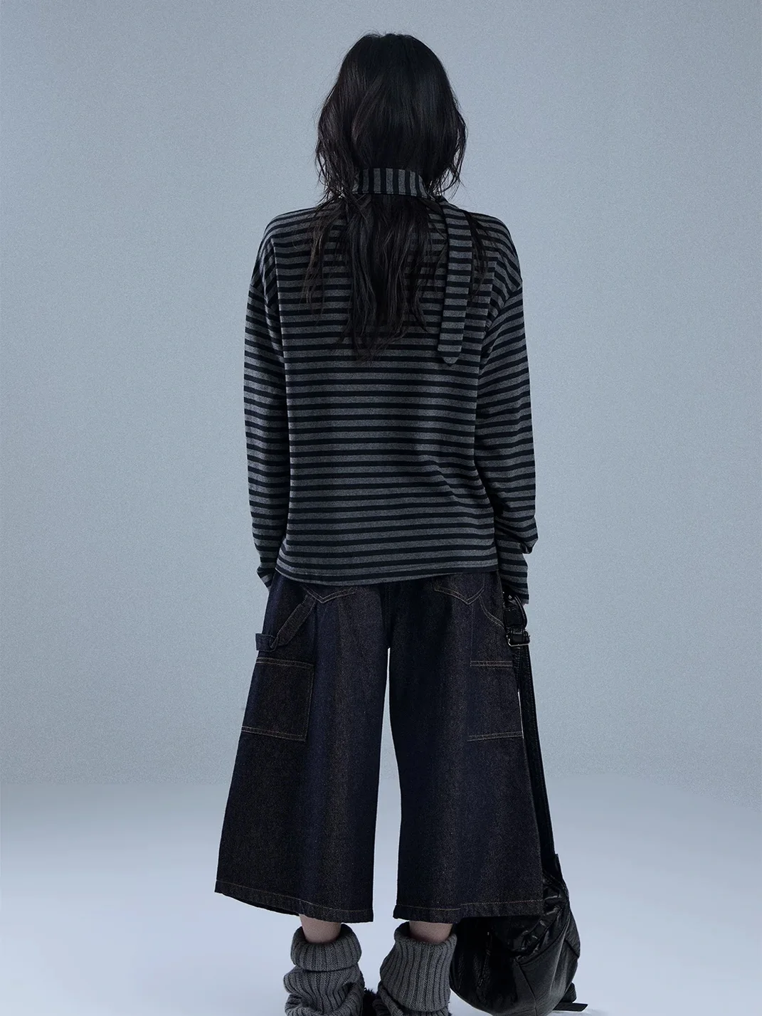 YUKAHOUSE | Striped Long Sleeve T-Shirt