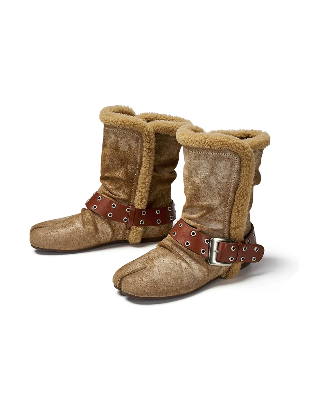 XMZY | Vintage Split-Toe Boots