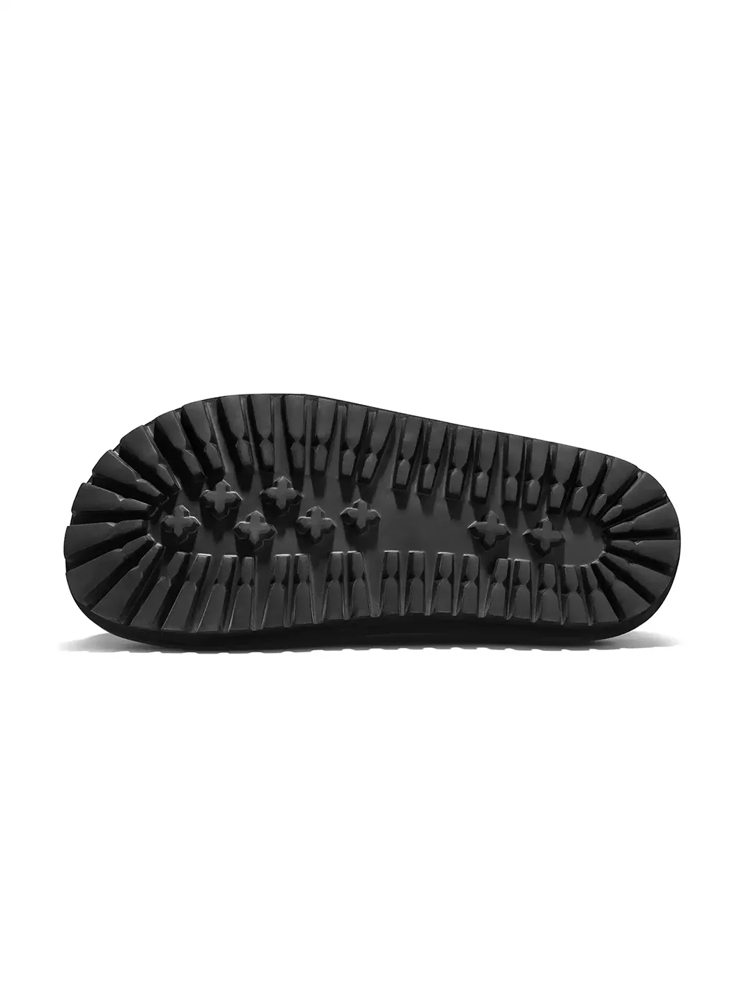 SALAXI | Retro Suede Closed-Toe Platform Mules