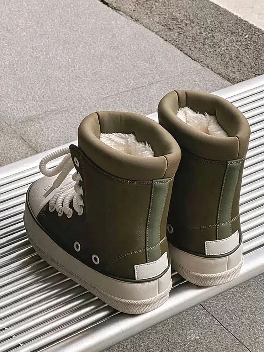 GSL | Plush-Lined Chunky Sole Mid-Calf Boots