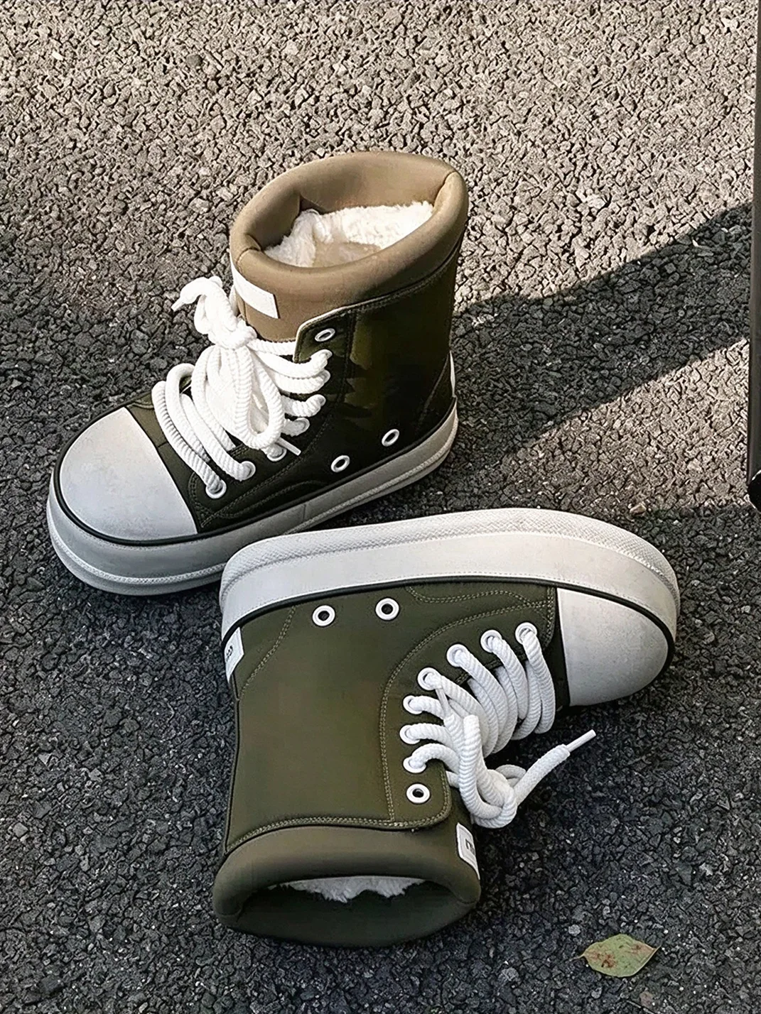 GSL | Plush-Lined Chunky Sole Mid-Calf Boots