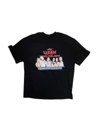 JADEGANG | Cropped Graphic Print Crew Neck Short Sleeve T-Shirt