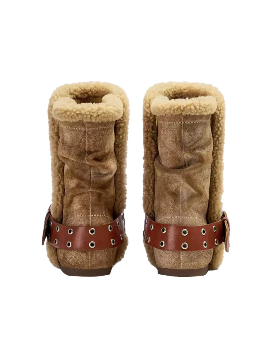 XMZY | Vintage Split-Toe Boots - 4