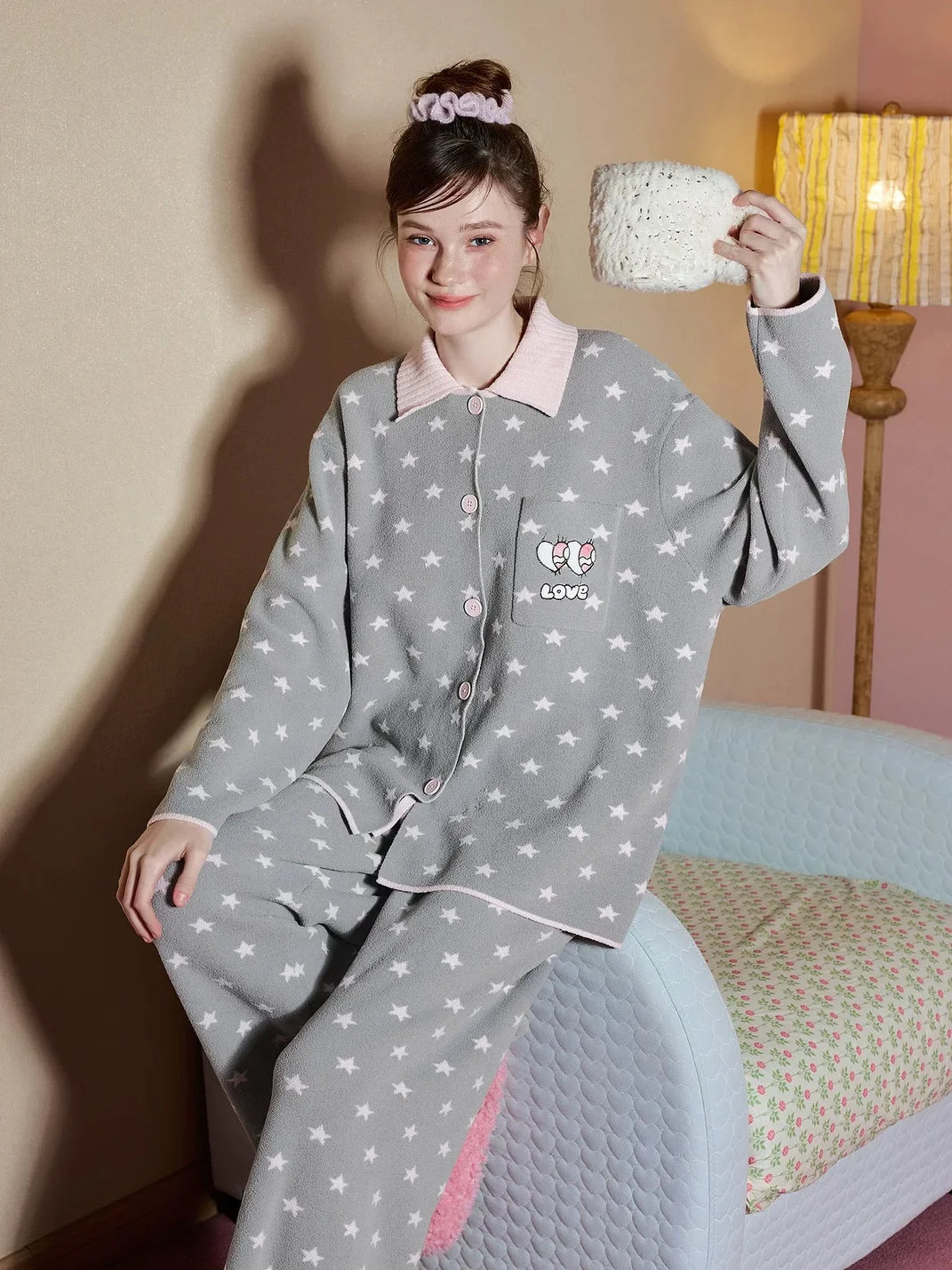 Gukoo | Long Sleeve Cotton Pajama Set