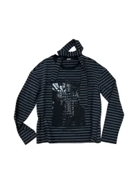 YUKAHOUSE | Striped Long Sleeve T-Shirt