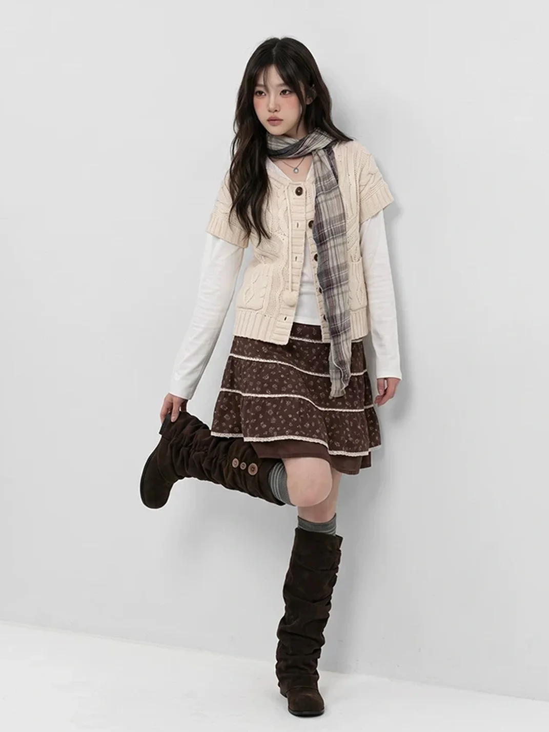 Mule Donkey | Slouchy Tall Riding Boots