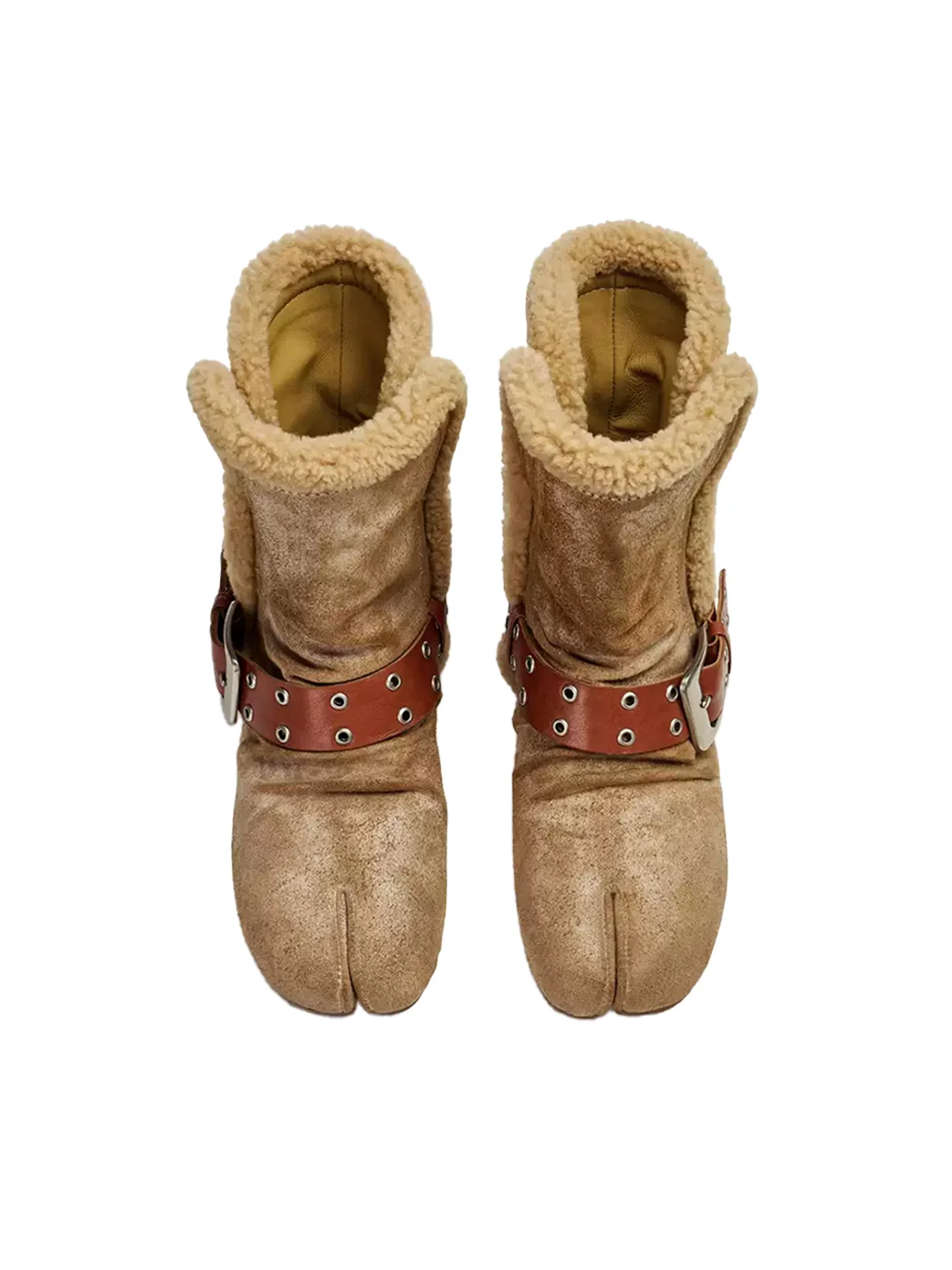 XMZY | Vintage Split-Toe Boots