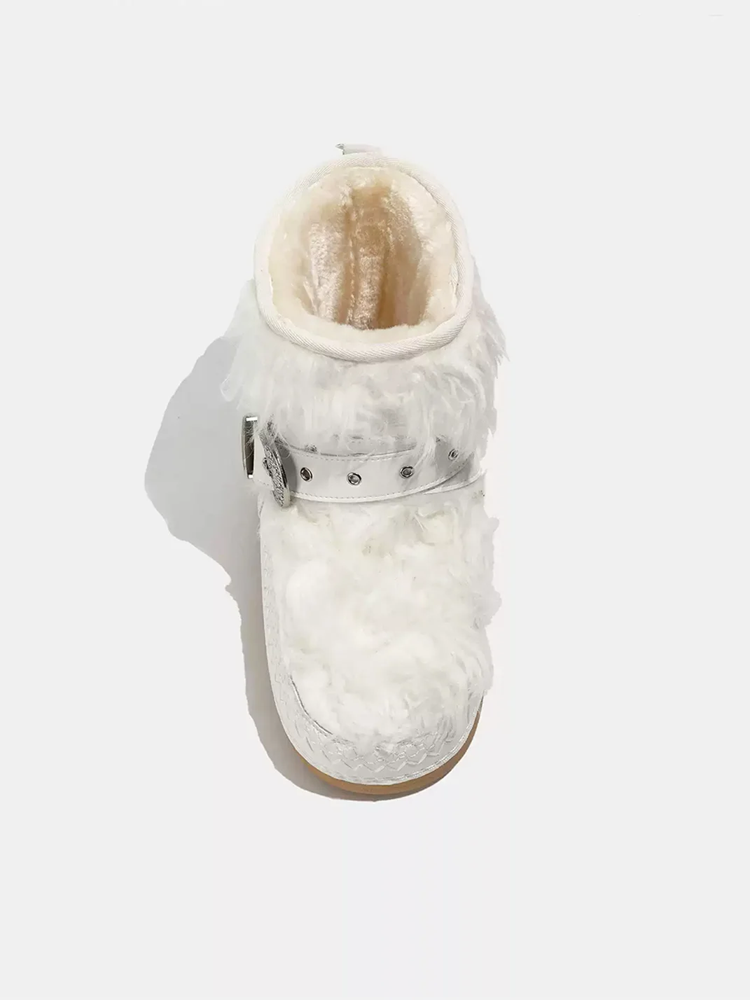 LMDD | Retro Plush-Lined Platform Snow Boots